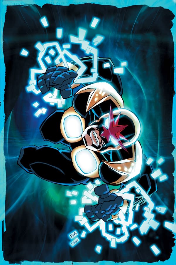 Cover image for NOVA: CENTURION #1 FRANK MILLER VIRGIN VARIANT