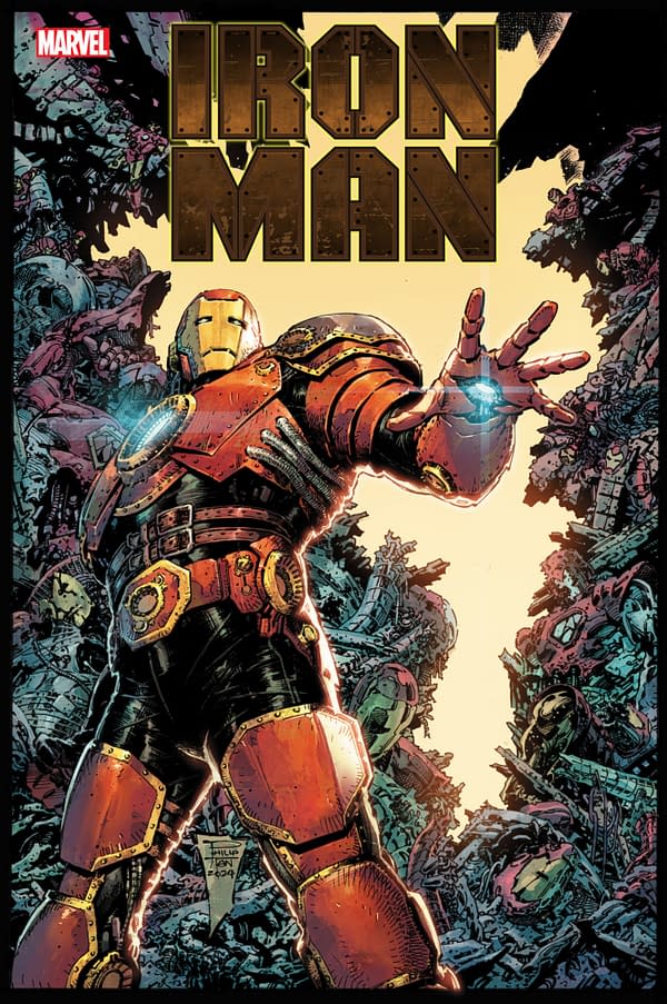 Cover image for IRON MAN #1 PHILIP TAN FOIL VARIANT