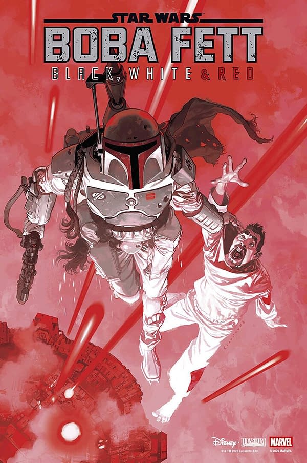 Boba Fett Gets A Black, White And Red Star Wars Series In September