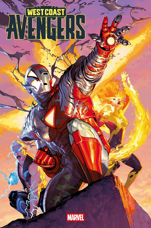 Cover image for WEST COAST AVENGERS #10 JOSEMARIA CASANOVAS COVER