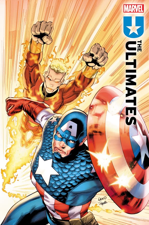 Cover image for ULTIMATES #10 GREG LAND VARIANT