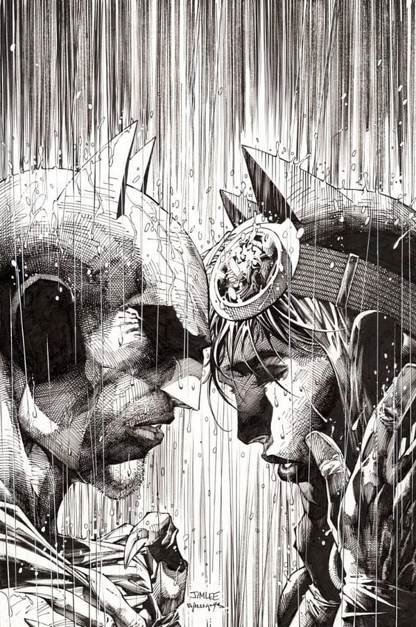 Greg Capullo's Page for Batman #50, as Jim Lee's Pencils Get a 1:100 Cover