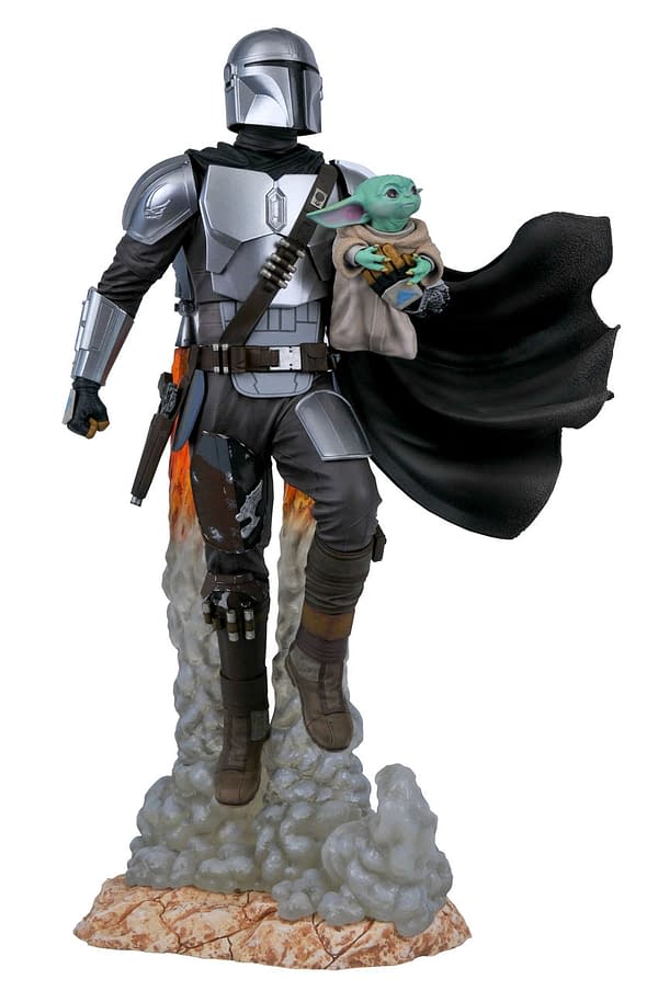 The Mandalorian Blasts off With New Gentle Giant Star Wars Statue