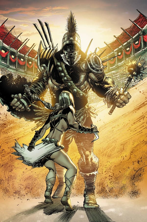 First Look at Dan Gordon & John Stanisci TV Graphic Novel Gladiatrix