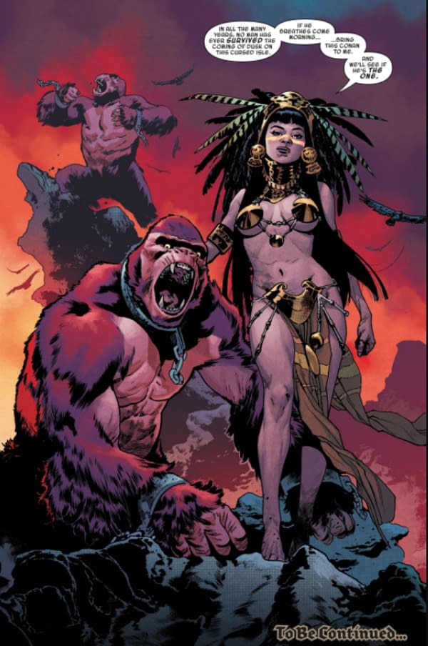 Marvel Comics Alters Art for King Conan #2 After Pocahontas Criticism