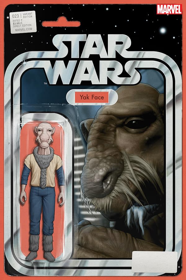 Cover image for STAR WARS 23 CHRISTOPHER ACTION FIGURE VARIANT