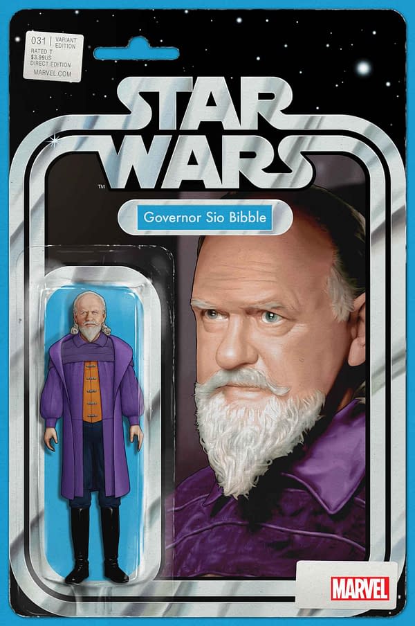 Cover image for STAR WARS 31 CHRISTOPHER ACTION FIGURE VARIANT