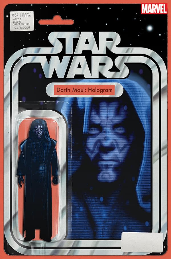 Cover image for STAR WARS 34 JOHN TYLER CHRISTOPHER ACTION FIGURE VARIANT