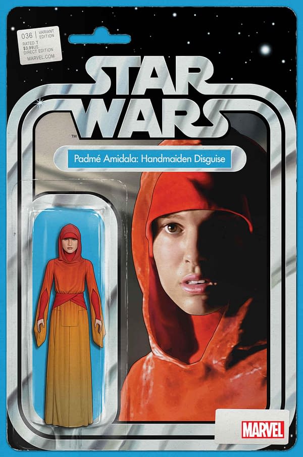 Cover image for STAR WARS 36 JOHN TYLER CHRISTOPHER ACTION FIGURE VARIANT