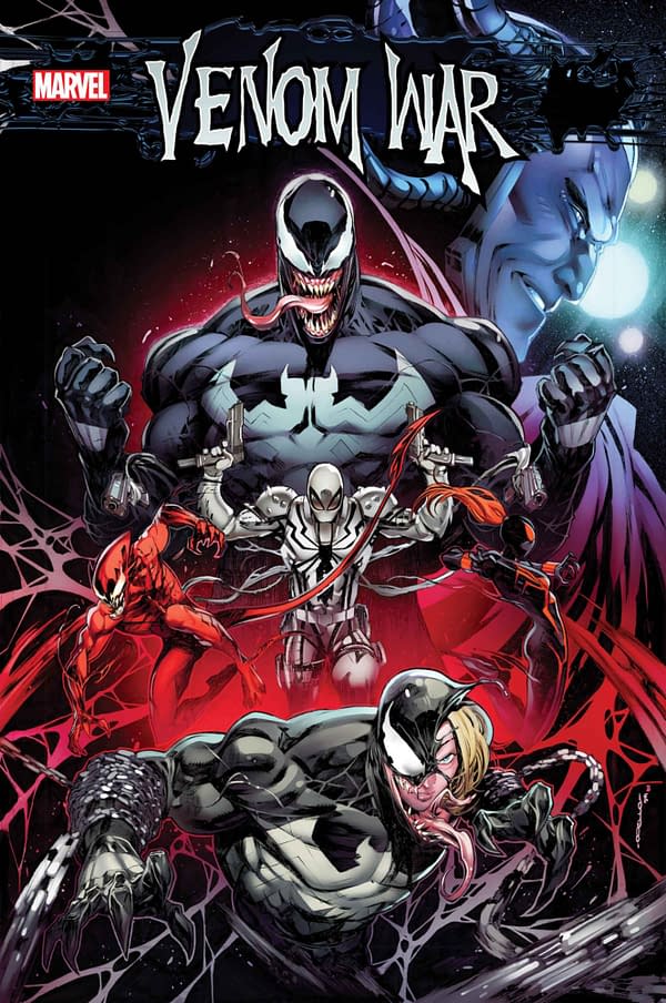 Cover image for VENOM WAR #1 IBAN COELLO COVER