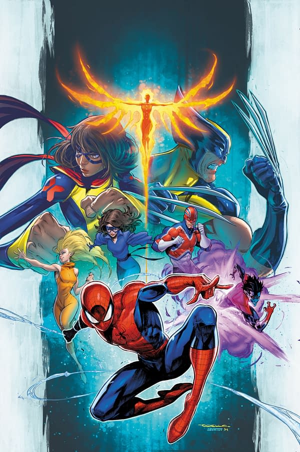 Cover image for MARVEL 85TH ANNIVERSARY SPECIAL #1 IBAN COELLO VIRGIN VARIANT