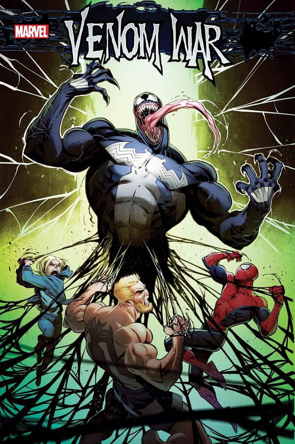 Cover image for VENOM WAR #3 IBAN COELLO COVER