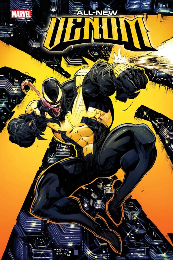 Cover image for ALL-NEW VENOM #1 IBAN COELLO GOLD FOIL VARIANT