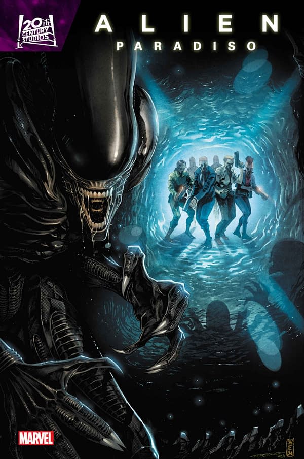 Cover image for ALIEN PARADISO #1 IBAN COELLO COVER