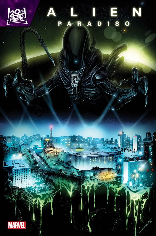 Cover image for ALIEN: PARADISO #2 IBAN COELLO COVER