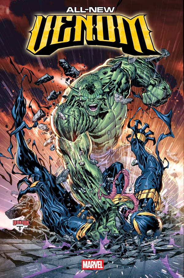 Cover image for ALL-NEW VENOM #7 KEN LASHLEY BRING ON THE BAD GUYS VARIANT