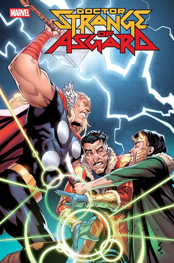 Cover image for DOCTOR STRANGE OF ASGARD #4 GEOFF SHAW COVER