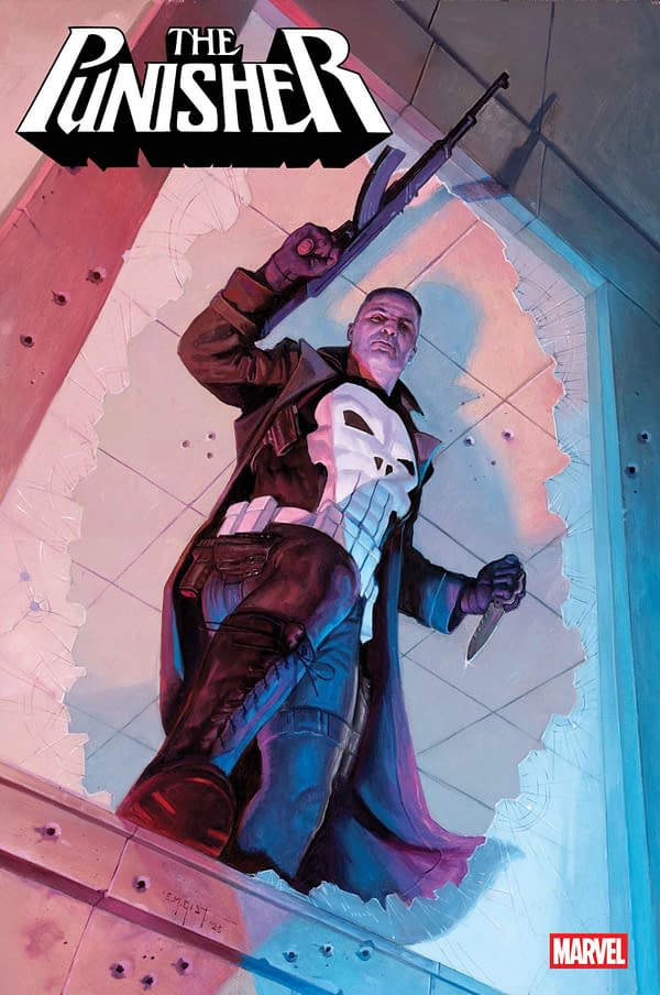 Cover image for PUNISHER: RED BAND #1 E.M. GIST VARIANT [POLYBAGGED]