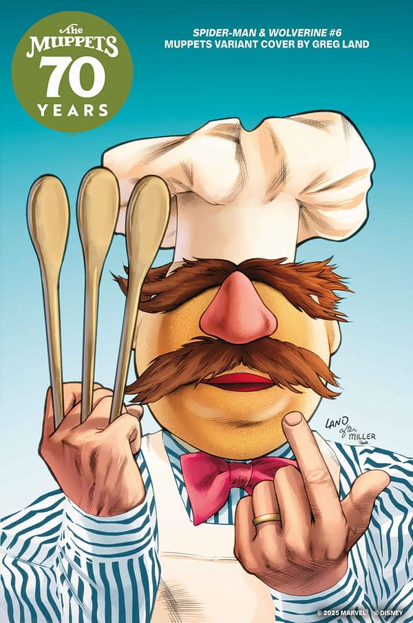 Cover image for SPIDER-MAN & WOLVERINE #6 GREG LAND MUPPETS VARIANT
