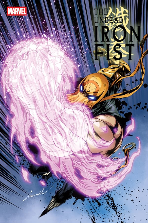 Cover image for THE UNDEAD IRON FIST #2 GODTAIL VARIANT