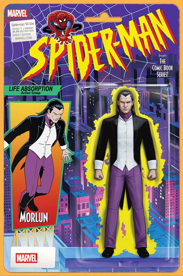 Cover image for SPIDER-MAN '94 #4 JOHN TYLER CHRISTOPHER ACTION FIGURE VARIANT
