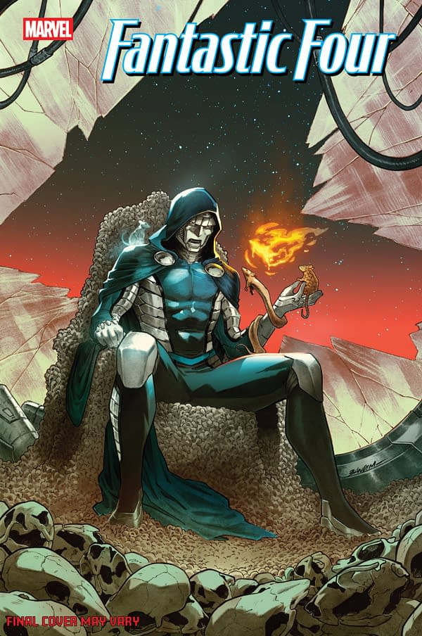 Cover image for FANTASTIC FOUR #10 MICHELE BANDINI ULTIMATE FAREWELL VARIANT