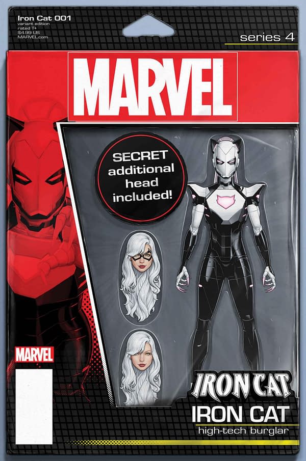 Cover image for IRON CAT 1 CHRISTOPHER ACTION FIGURE VARIANT