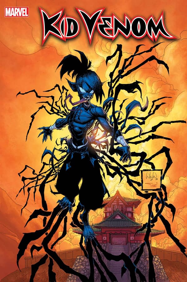 Cover image for KID VENOM #1 WHILCE PORTACIO VARIANT