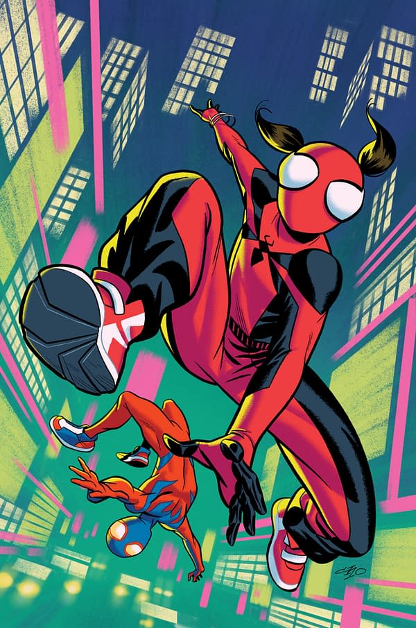 Cover image for SPIDER-BOY #12 MICHAEL CHO VIRGIN VARIANT