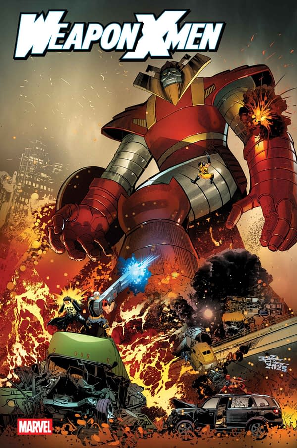 Cover image for WEAPON X-MEN #4 CHRISCROSS COVER