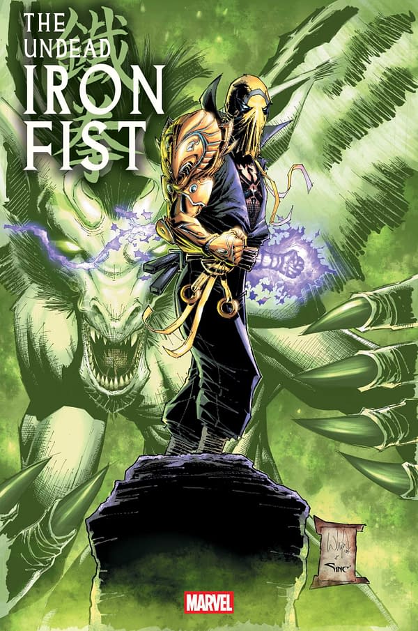 Marvel Brings Back Danny Rand For The Undead Iron Fist In September