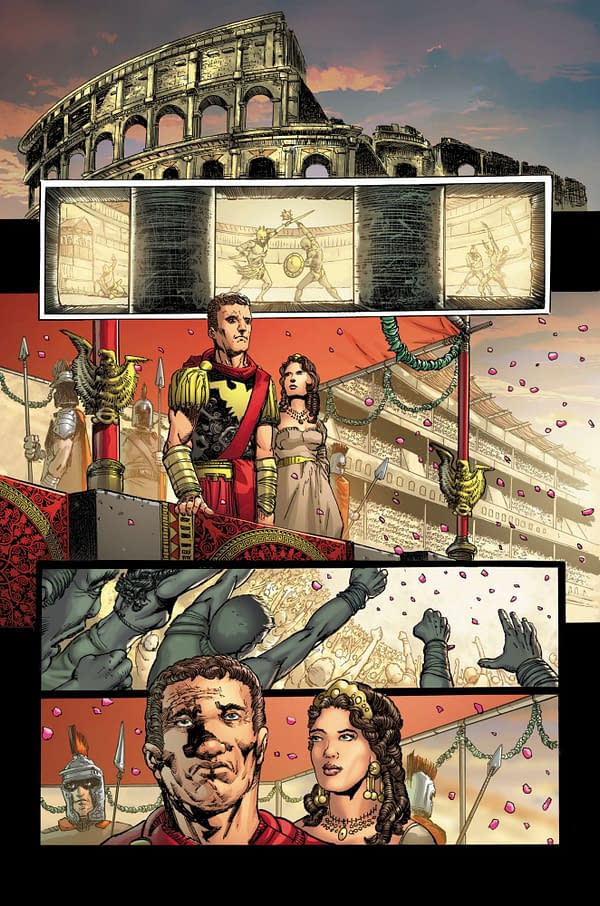 First Look at Dan Gordon & John Stanisci TV Graphic Novel Gladiatrix