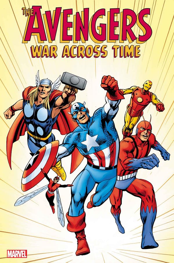 Cover image for AVENGERS: WAR ACROSS TIME #1 ALAN DAVIS COVER