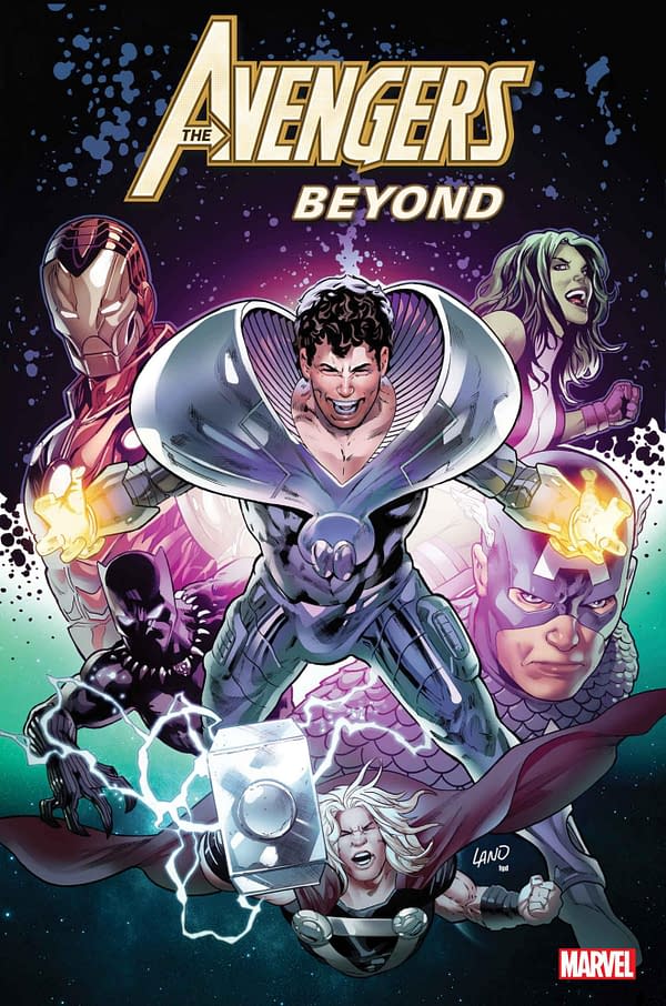 Cover image for AVENGERS BEYOND #1 GREG LAND COVER