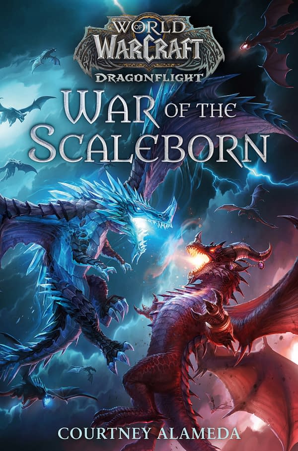 Cover for World Of Warcraft: War Of The Scaleborn, courtesy of Random House Worlds.