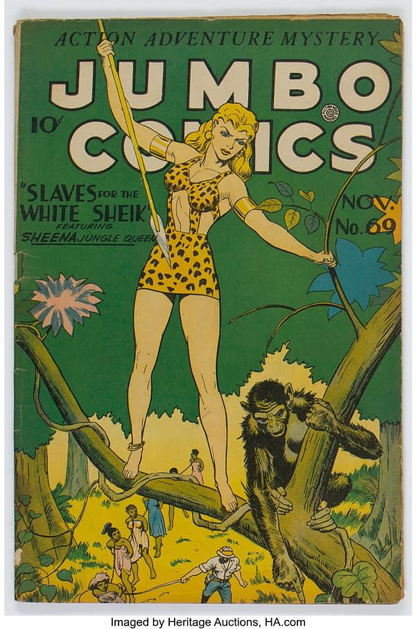 Jumbo Comics #69 (Fiction House, 1944)