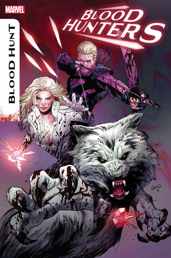 Cover image for BLOOD HUNTERS #1 GREG LAND COVER