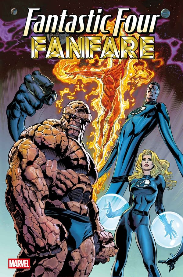 Cover image for FANTASTIC FOUR: FANFARE #2 CLAUDIO CASTELLINI COVER
