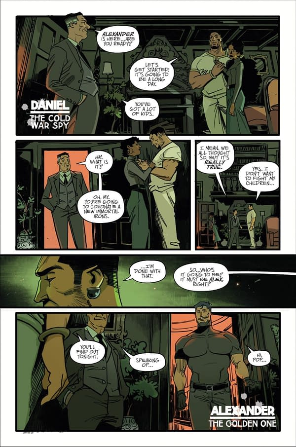 Interior preview page from Eat Your Young #1