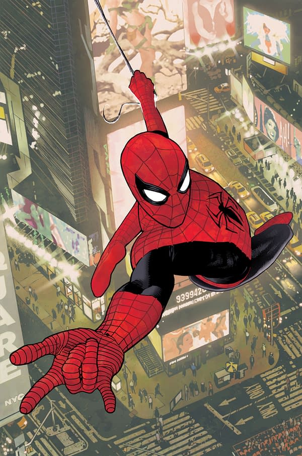 Cover image for AMAZING SPIDER-MAN: TORN #1 ADAM HUGHES VIRGIN VARIANT
