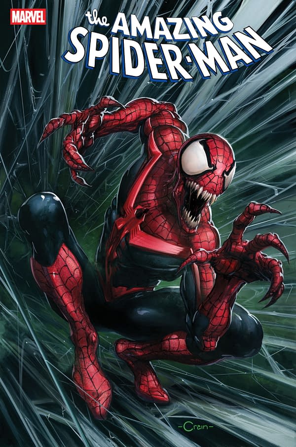 Cover image for AMAZING SPIDER-MAN #17 CLAYTON CRAIN KNULLIFIED VARIANT