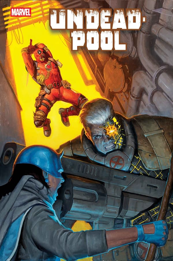 Cover image for UNDEADPOOL #3 E.M. GIST COVER