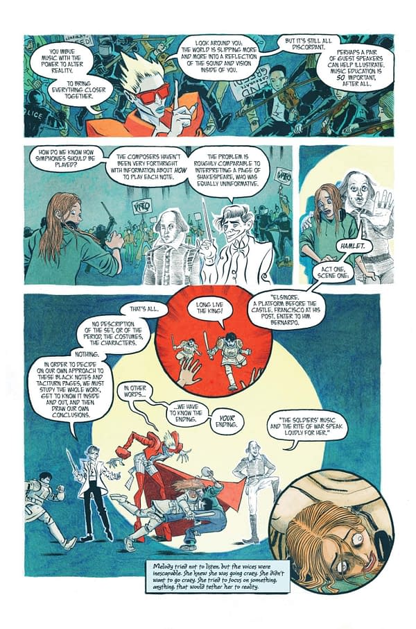 Interior preview page from Spectrum Deluxe Edition