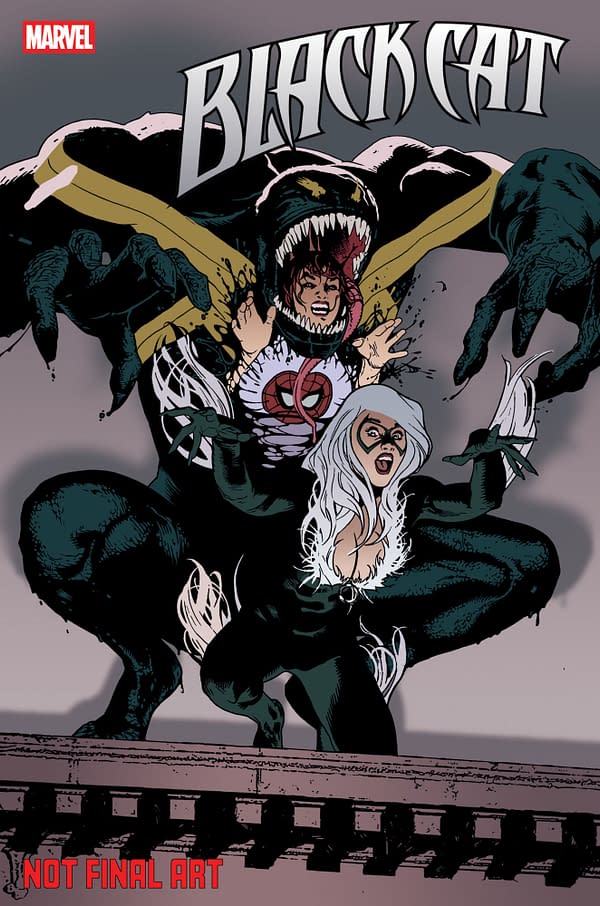 Cover image for BLACK CAT #8 ADAM HUGHES COVER