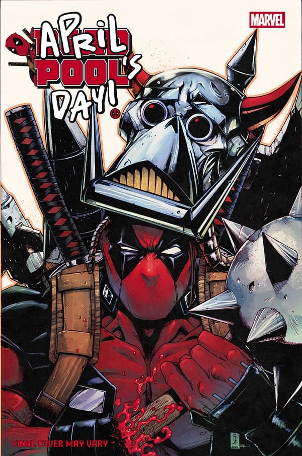 Cover image for DEADPOOL: APRIL POOL'S DAY #1 KEI ZAMA DEATH'S HEAD VARIANT