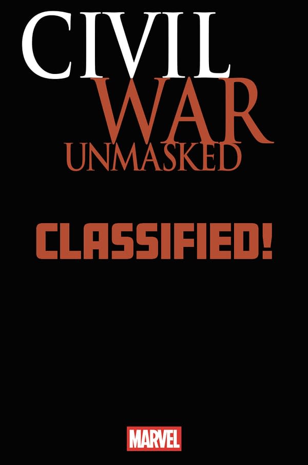 Cover image for CIVIL WAR: UNMASKED #2 CLASSIFIED ARTIST MAGIC: THE GATHERING VIRGIN VARIANT