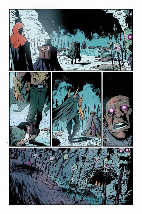 Interior preview page from Project Perseus #1