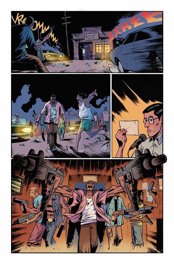 Interior preview page from Project Perseus #1