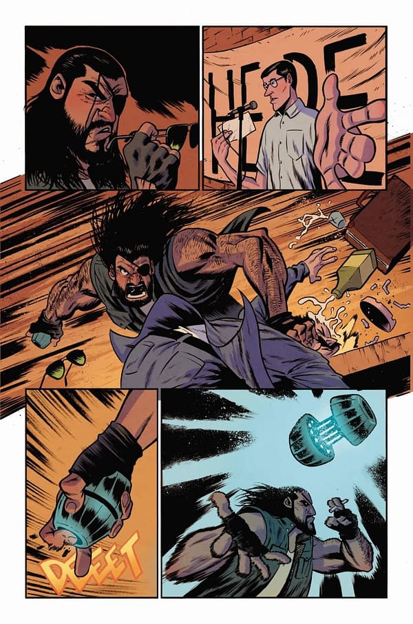Interior preview page from Project Perseus #1