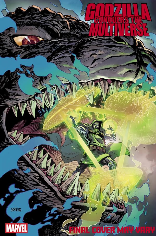 Cover image for GODZILLA CONQUERS THE MULTIVERSE #3 CORY SMITH VARIANT